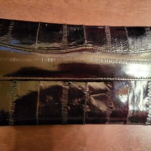 Eel Dark brown Wallet